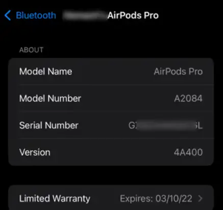 How to Check AirPods Warranty