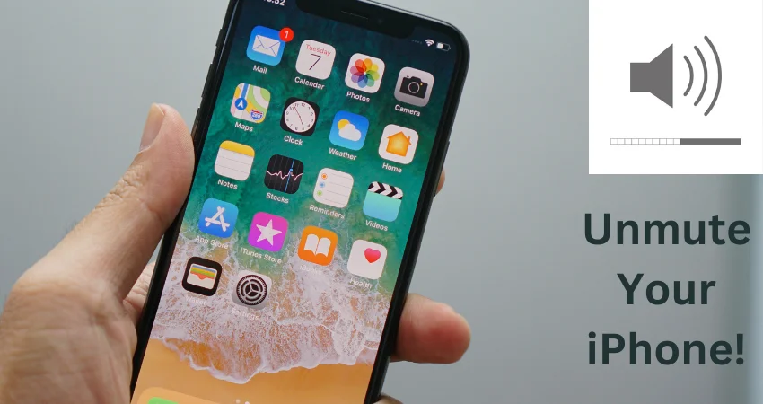 easy way to unmute iphone