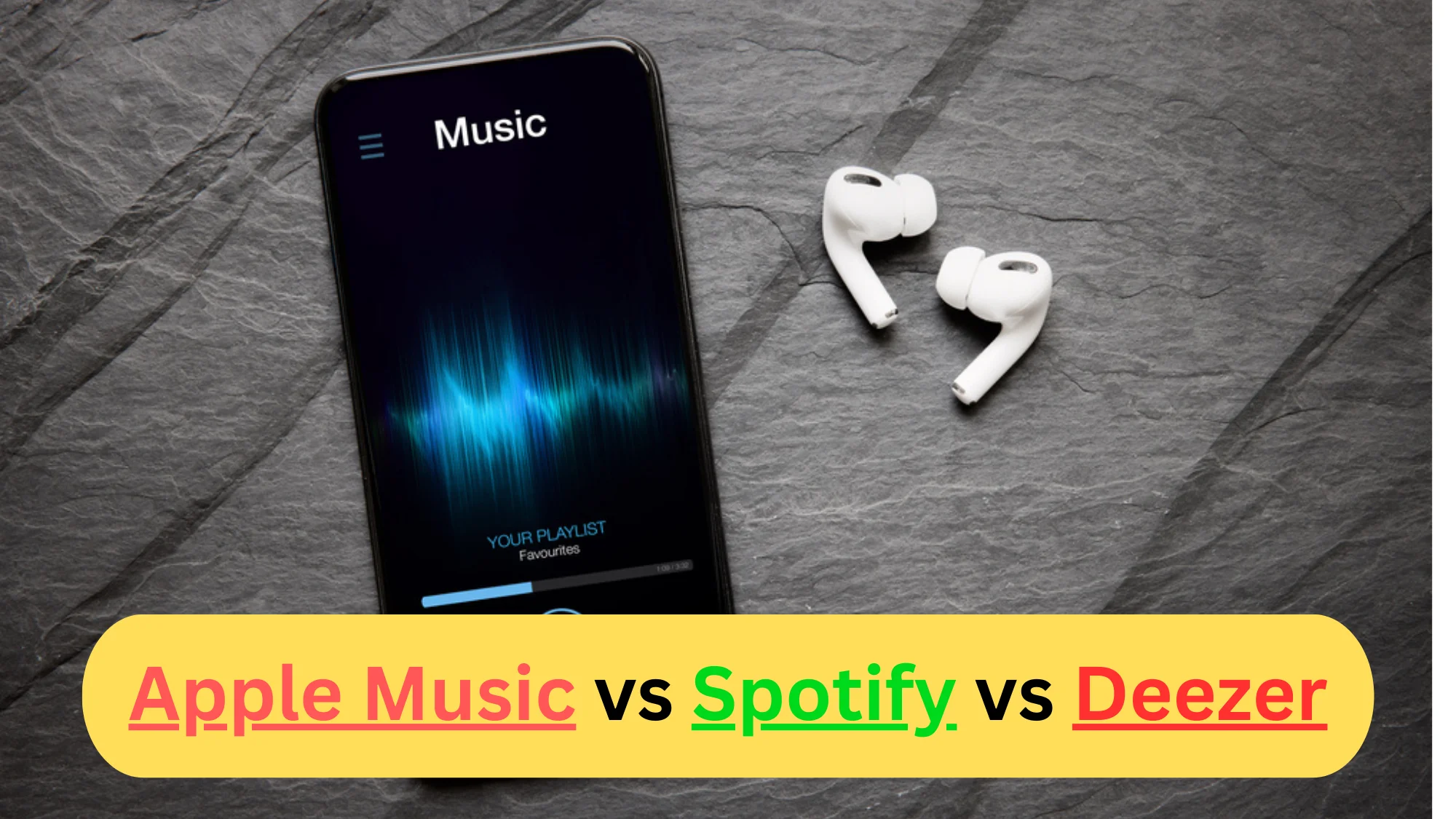 Apple Music vs Spotify vs Deezer