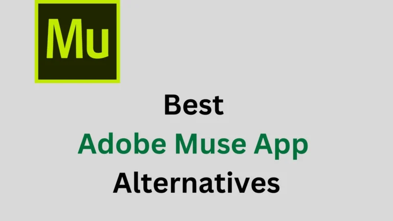 Adobe Muse Alternatives- Top 5 Ones For You