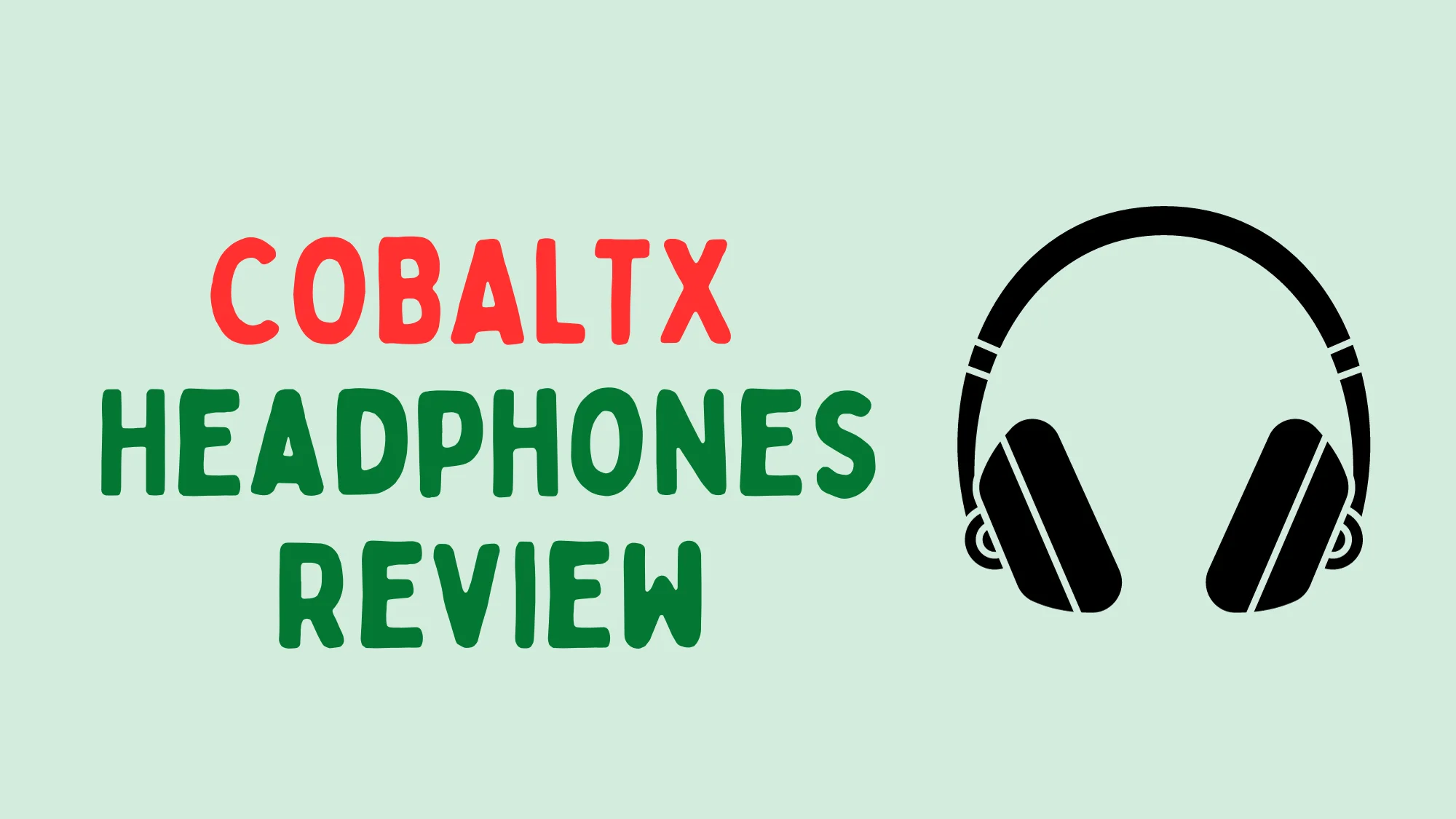 cobaltx wireless headphones review