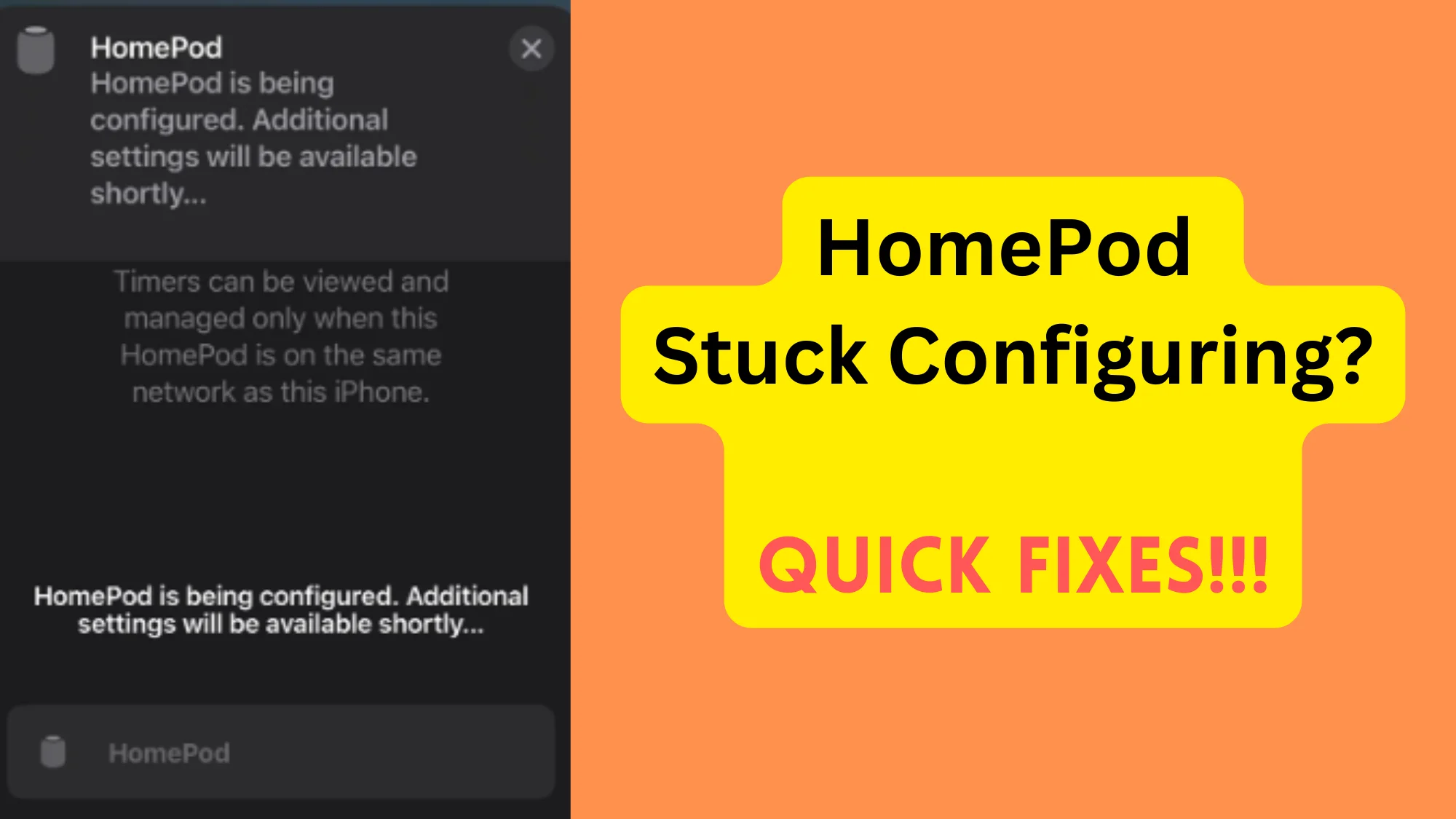 HomePod Stuck Configuring Quick Fixes & Solutions