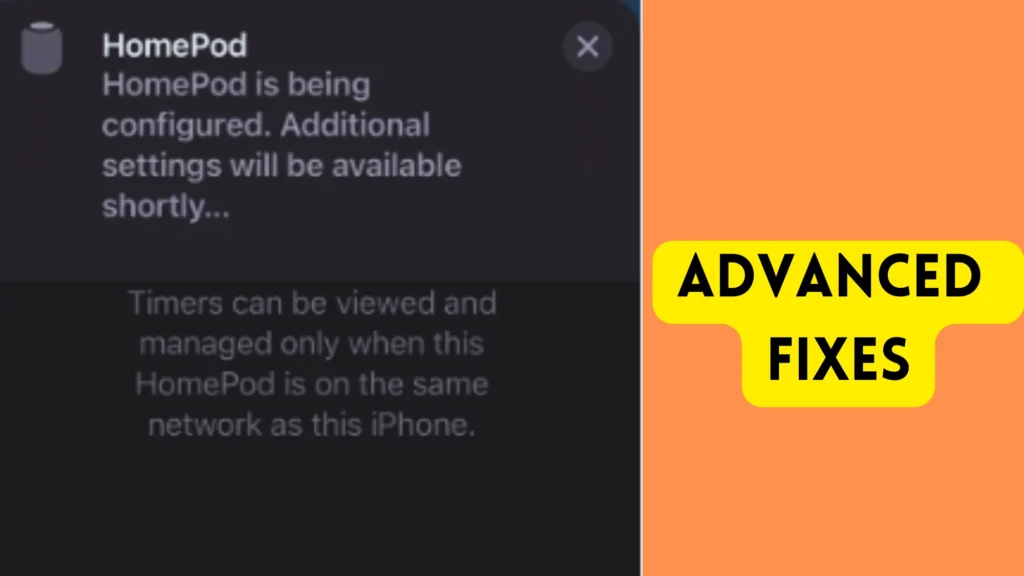 HomePod Stuck Configuring: solutions