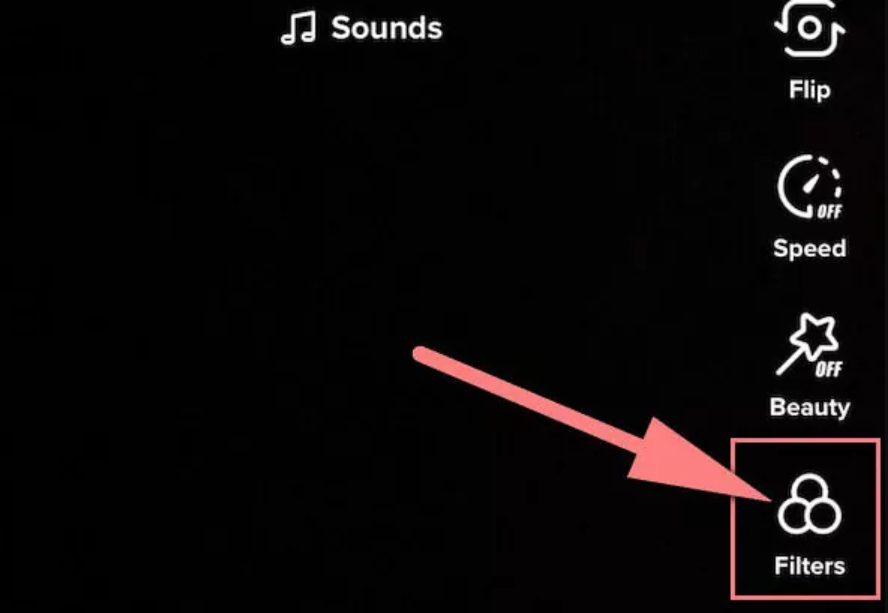 how to remove TikTok filters