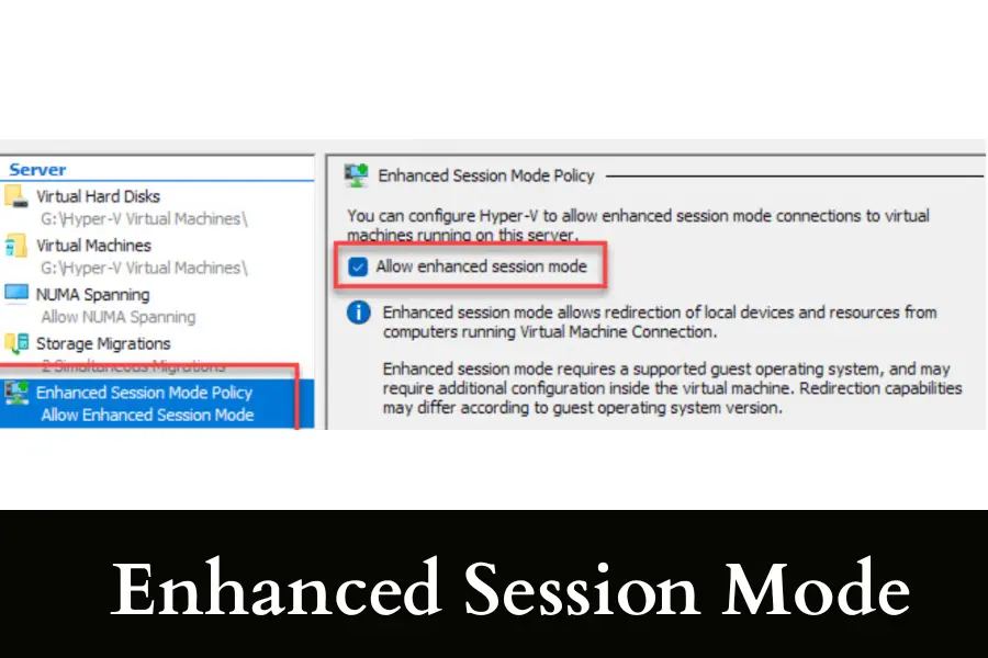 Forward USB to Hyper-V - Enhanced Session Mode
