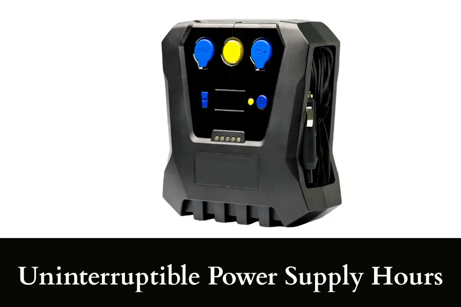 Uninterruptible Power Supply Hours