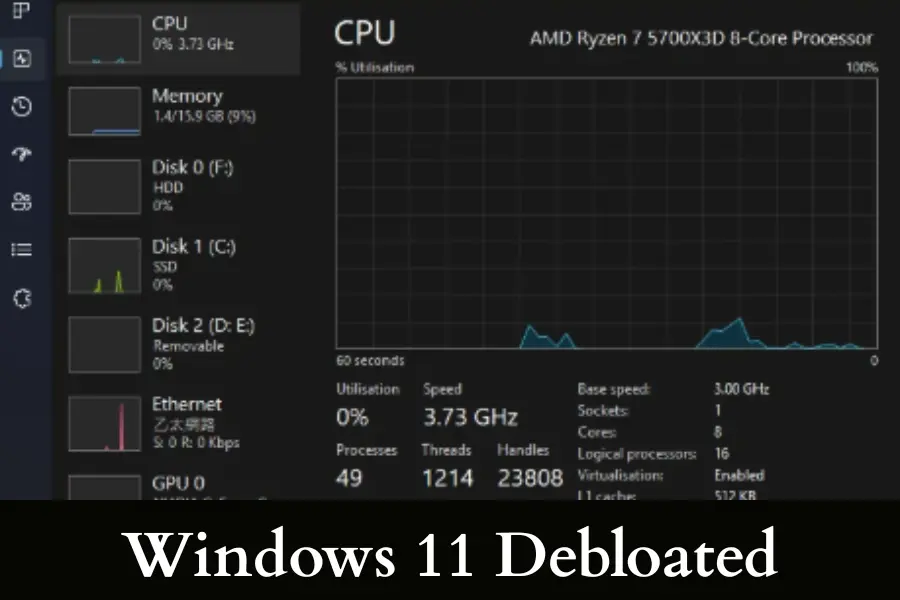 Windows 11 Debloated