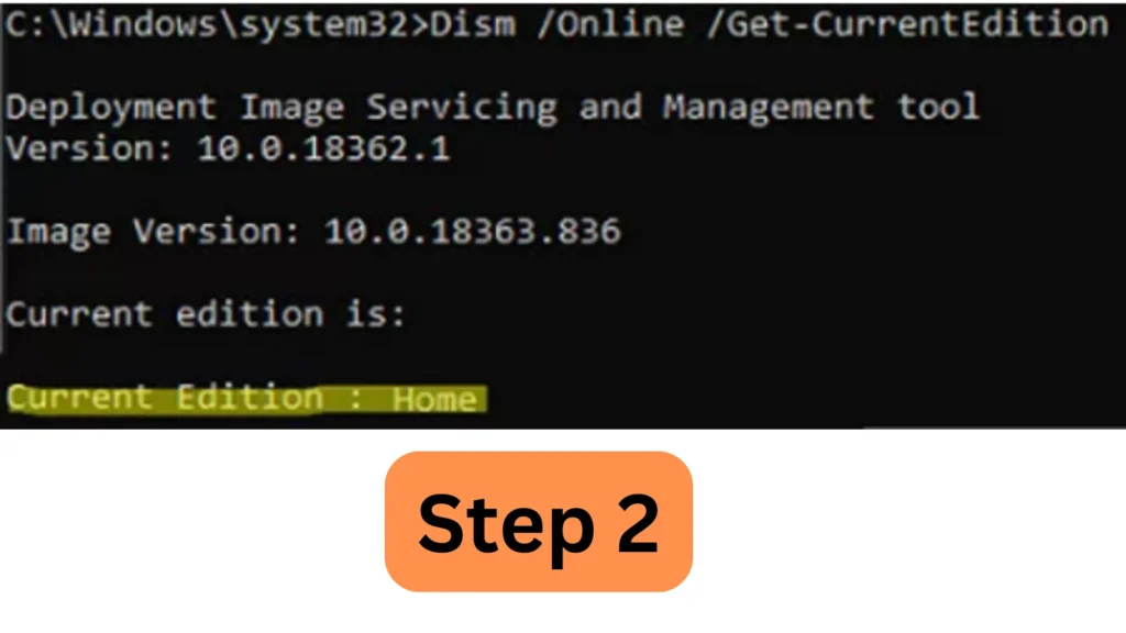 How to Upgrade Windows 10 Pro to Enterprise Using DISM Step 2
