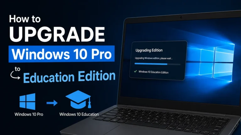 How to upgrade to Education Edition